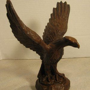 Vintage Red Mill Mfg. Crushed Pecan Shell Composite American Eagle  1987